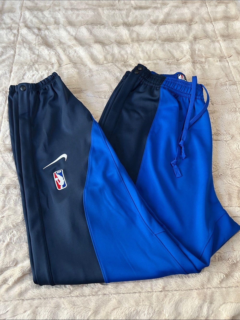 Dallas Mavericks NBA Authentics Nike
Tapered Side Snaps Warm Up Pants